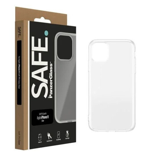 SAFE. by PanzerGlass TPU Case Apple iPhone 11 | Transparent