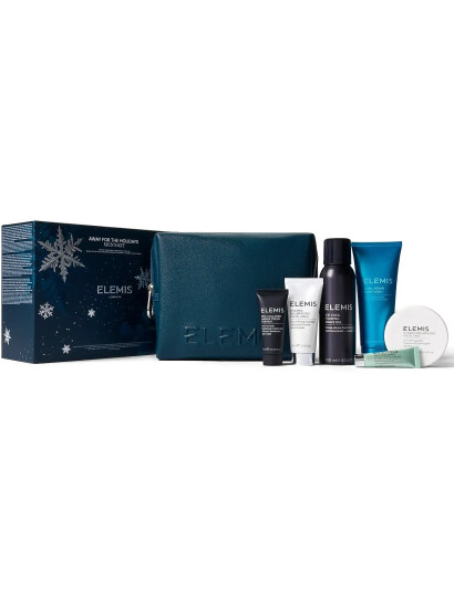 Elemis Kit: Away For The Holidays Men"s Travel Skincare Favourites Navy Elemis Kit: Away For The Holidays Men"s Travel Skincare Favourites Navy
