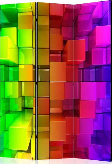 Romdeler - Colour jigsaw 135x172 - Artgeist sp. z o. o.