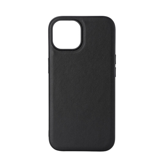Buffalo iPhone 15 Deksel PU MagSeries Svart