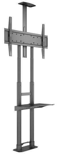 Multibrackets M Public Floormount Basic 180 incl shelf & cameraholder - vogn - for videokonferansesystem - svart
