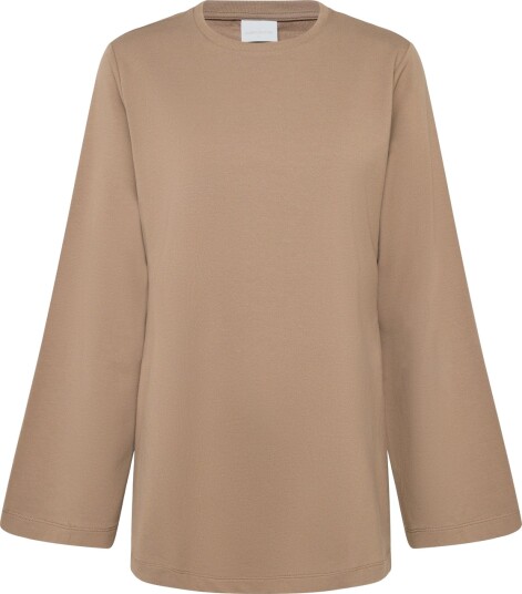 Mamalicious Mlsine Ls Sweat Top 2F Beige XS