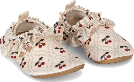 Konges Sløjd Manuca Frill Badesko Cherry Motif (20 21)