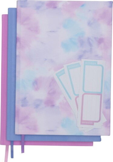 Bokbind elastisk 3pk Tie Dye Beckmann Bokbind elastisk 3pk Tie Dye Beckmann