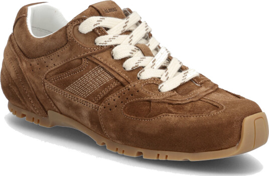 ALOHAS Tb.56 Suede Leather Sneakers   Brown   40