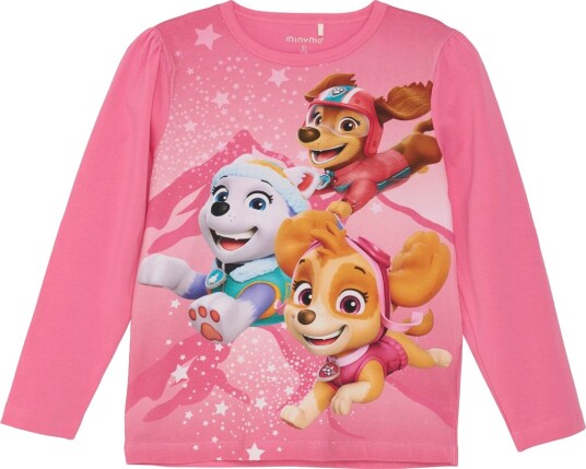 Minymo   Genser Paw Patrol Azalea Pink   110