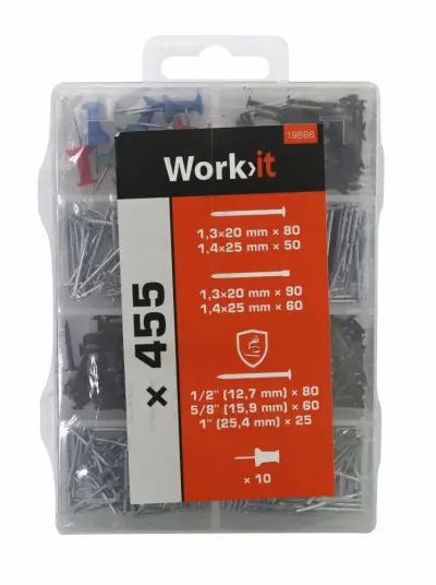 Hobbysortiment oppheng   Sett   455 Deler