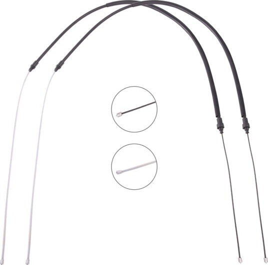 RIDEX 124C1186 Tautrekk håndbremse