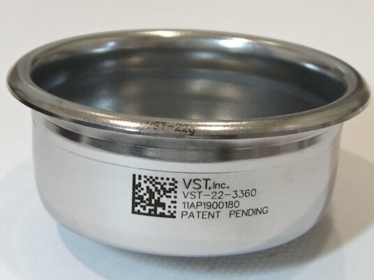 VST Precision Filter Basket - 22g , Ridged VST Precision Filter Basket - 22g , Ridged