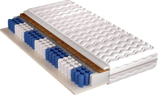Atlanta Madrass 200x90x20 cm - Flerfarget