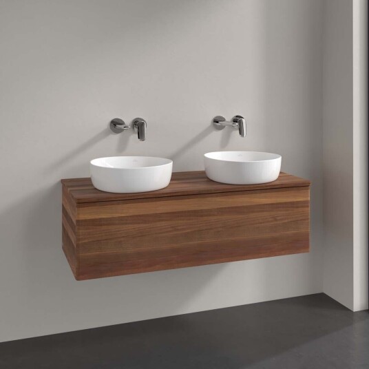 Villeroy & Boch Antao Servantskap med 1 skuff 120x50x36 cm u/lys Valnøtt