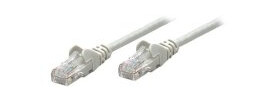 Intellinet Network Patch Cable, Cat5e, 10m, Grey, CCA, U/UTP, PVC, RJ45, Gold Plated Contacts, Snagless, Booted, Lifetime Warranty, Polybag - Koblingskabel - RJ-45 (hann) til RJ-45 (hann) - 10 m - UTP - CAT 5e - formstøpt, uten hindringer - grå Intellinet Network Patch Cable, Cat5e, 10m, Grey, CCA, U/UTP, PVC, RJ45, Gold Plated Contacts, Snagless, Booted, Lifetime Warranty, Polybag - Koblingskabel - RJ-45 (hann) til RJ-45 (hann) - 10 m - UTP - CAT 5e - formstøpt, uten hindringer - grå
