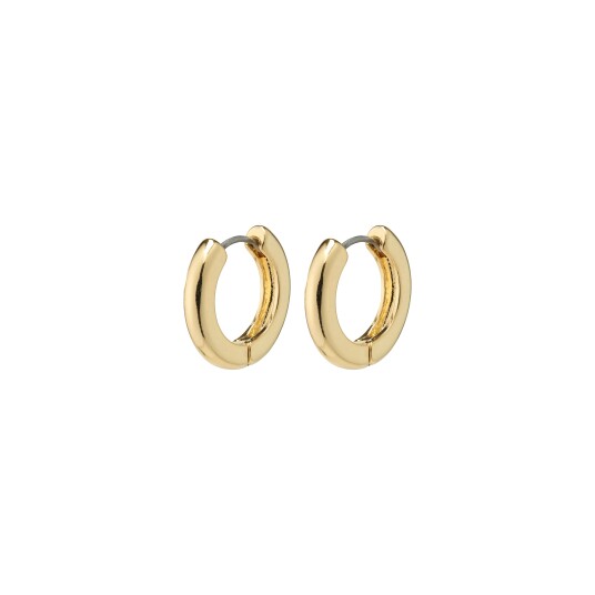 Pilgrim TYRA chunky hoop øredobber gullbelagt Pilgrim TYRA chunky hoop øredobber gullbelagt