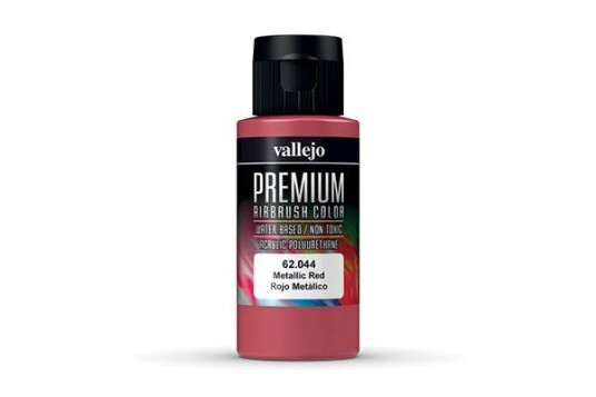 Metallic Red, - Premium 60Ml.
