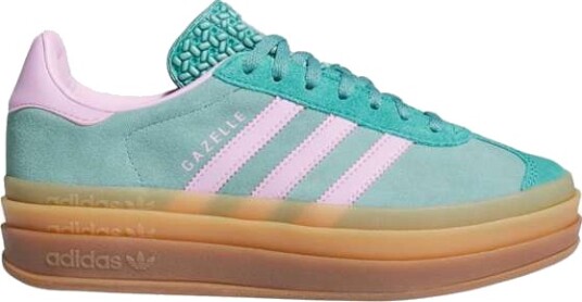 Adidas Originals Gazelle Bold Dame Powder Teal/Bliss Lilac/Pure Teal 39 1/3