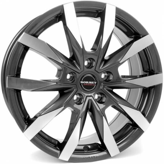Borbet Cw5 Mistral Anthracite Gloss Pol 7.5x18 5x120 ET43 B65.1 Borbet Cw5 Mistral Anthracite Gloss Pol 7.5x18 5x120 ET43 B65.1