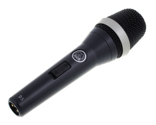 AKG D5S Dynamisk vokalmikrofon med bryter AKG D5S Dynamisk vokalmikrofon med bryter