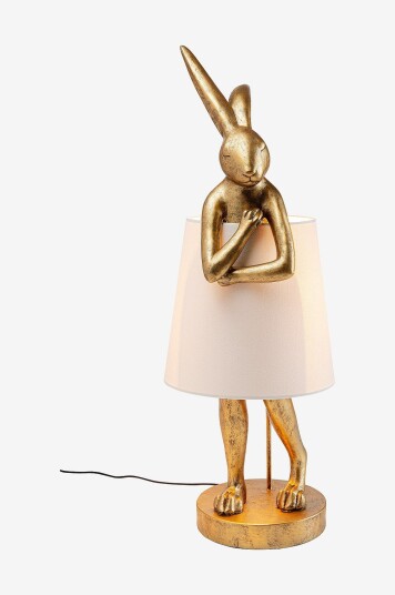KARE Design   Bordlampe Kanin   Gull