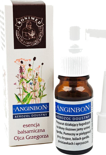 Oralspray for slimhinner BONIMED Anginbon Herbal 9 ml Oralspray for slimhinner BONIMED Anginbon Herbal 9 ml
