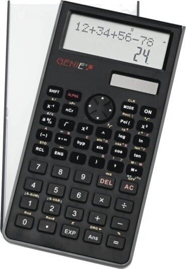 Genie Genie 82 Sc Utskriftskalkulator Lcd