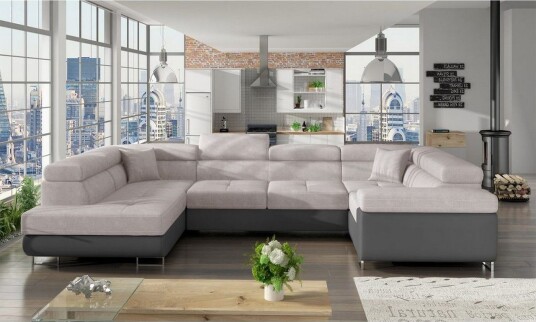 Seksjon Eltap Letto 340x202x90 cm Soro 83 Soft 29 Venstre