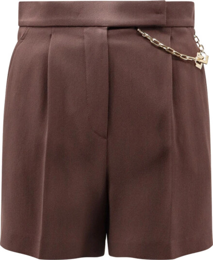 Elisabetta Franchi Dame Shorts Brun XS,