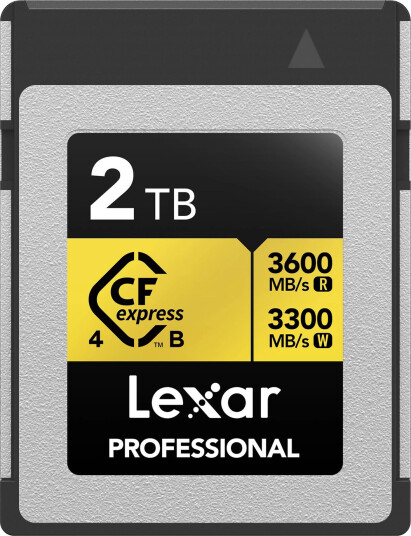 Lexar Professional CFexpress 4.0 Pro Gold   3600MB/s   2TB