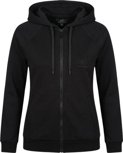 Armani Exchange Dame Gensere & Hettegensere Svart S,