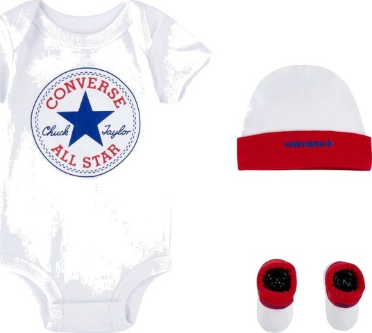 Converse C1-Bodysuit+Hat+Bootie - Blue - 50/68