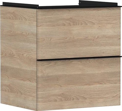 Underskab Xeluq 2Skuf 580X475 Eg/Sort