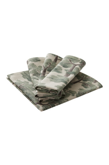 Jotex WALDEMAR serviett 4-pk Grønn 1673329-02-0 1687979-01-0