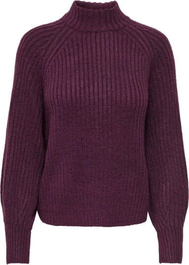 ONLY Onlkalibu L/S Pullover Knt Noos MAUVE WINE L