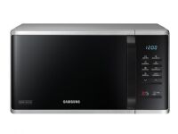 Samsung MS23K3513AS, Benkeplate, Solo mikrobølge ovn, 23 l, 800 W, Knapper, Sølv Samsung MS23K3513AS, Benkeplate, Solo mikrobølge ovn, 23 l, 800 W, Knapper, Sølv