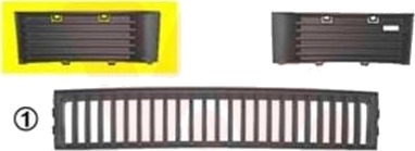 Ventilasjonsgitter VAN WEZEL 7625592