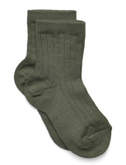 mp Denmark Wool Rib Socks - Green - 29/32 mp Denmark Wool Rib Socks - Green - 29/32