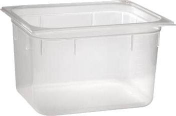 Kantine 1/2 Gn 5.9 Ltr 32.5X26.5X10 Cm Polypropylen Klar,Stk