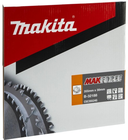 Makita Makforce Sirkelsagblad - Ø355mm - 24T