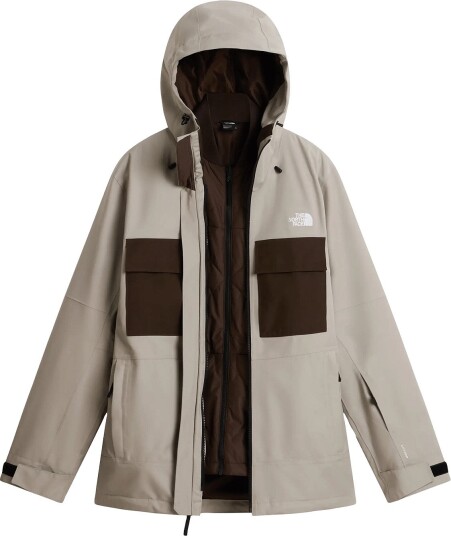 The North Face M Fourbarrel Triclimate Jacket STONE SLAB/DARK CHESTNU XL The North Face M Fourbarrel Triclimate Jacket STONE SLAB/DARK CHESTNU XL