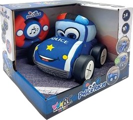 Suntoy Politibil R/C Plysj Radiostyrt 20 cm Suntoy Politibil R/C Plysj Radiostyrt 20 cm
