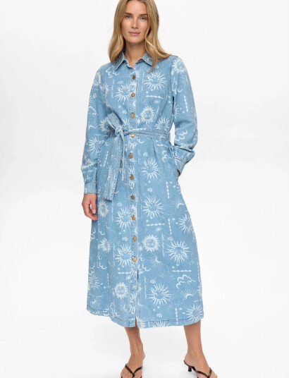 Nümph Nugiselly Dress Blue 40