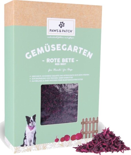 Paws & Patch Grønnsakshage Rødbetstrimler 400 G