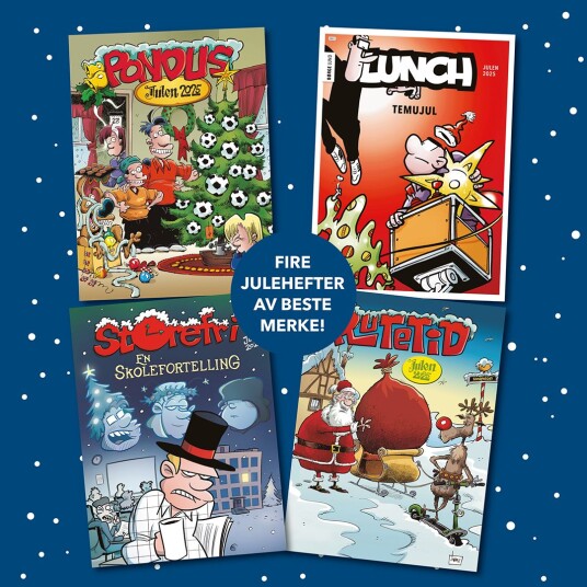 Årets julehefter 4 pack Årets julehefter 4 pack