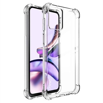 Imak Drop-Proof Motorola Moto G53 TPU-deksel Gjennomsiktig