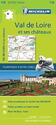 Chateaux of the Loire Zoom Map 116 Map