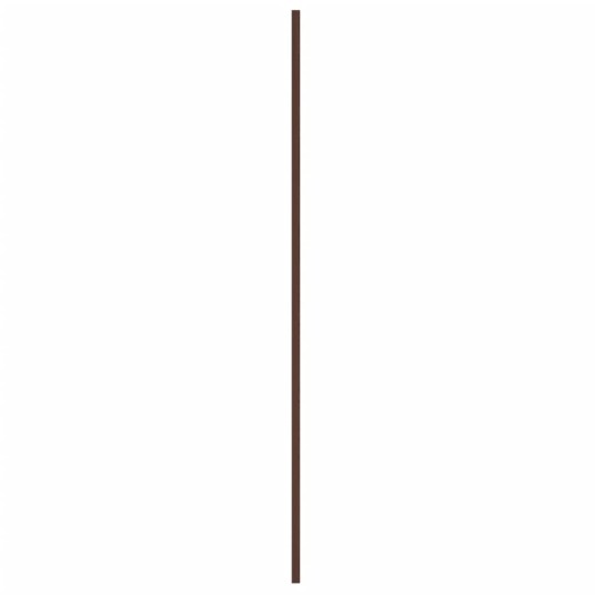 vidaXL Takplater 12 stk brun 80x45 cm galvanisert stål
