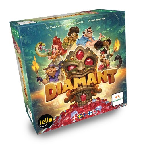 Diamant Brettspill for Barn - Grav Dypt og Oppdag Skatter