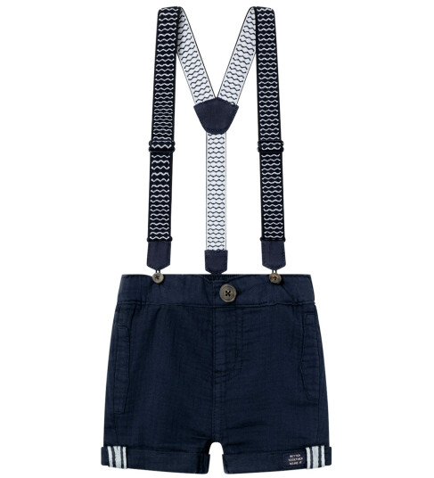 Name It Dark Sapphire Ben Baggy Twill Shorts 56