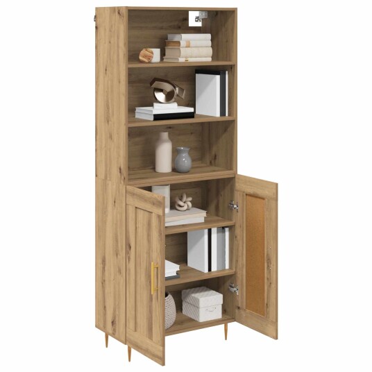  Høyskap Artisan Eik 69,5 x 34 x 180 cm Konstruert tre