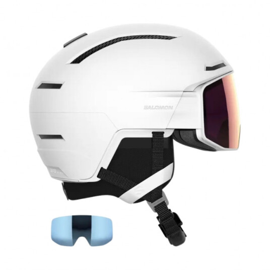 Salomon Driver Prime Sigma Plus Skihjelm med visir White 59-62cm