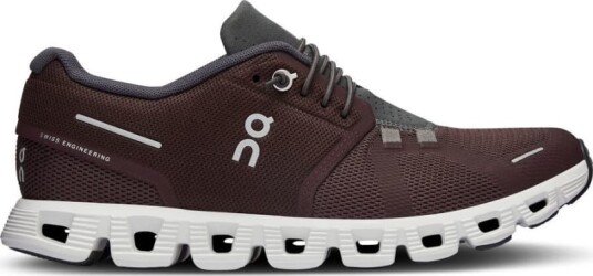 On Women's Cloud 5 46.5, Mulberry/Eclipse On Women's Cloud 5 46.5, Mulberry/Eclipse